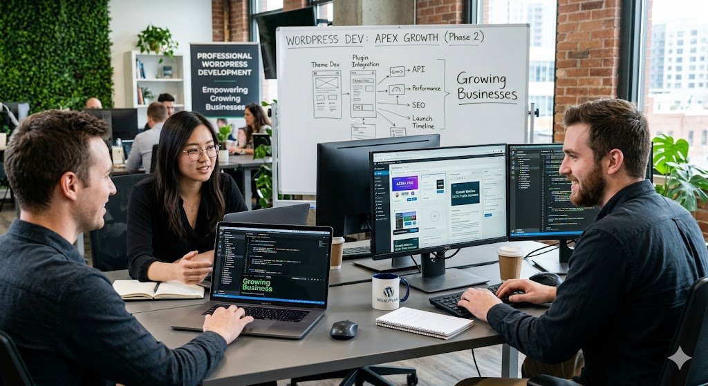 Professional WordPress Development for Growing Businesses
